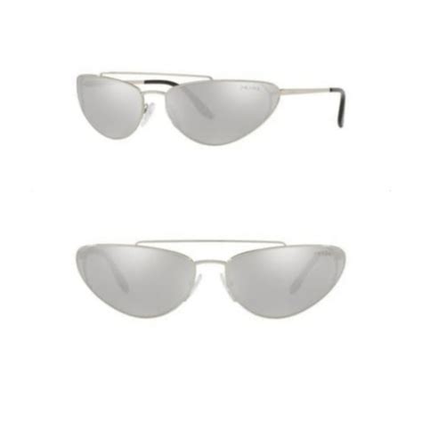 prada irregular 66mm cat eye sunglasses|prada sunglasses pr 01vs 56.